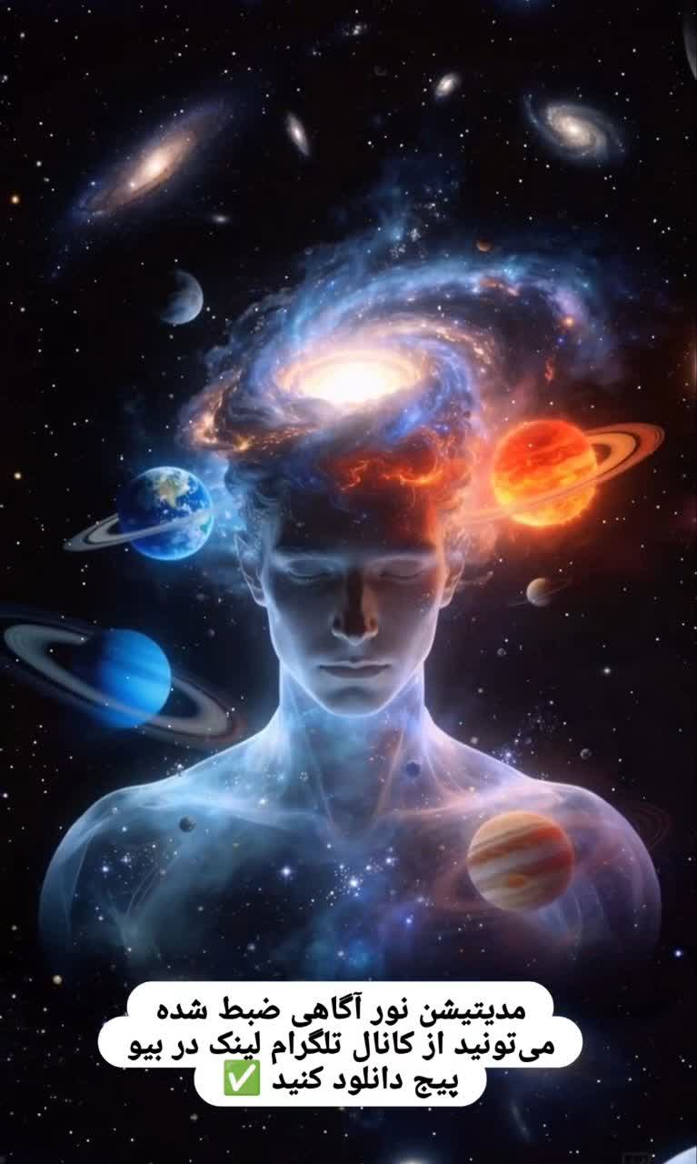 مدیتیشن نور آگاهی | آرامش ذهن و اتصال به آگاهی کیهانی