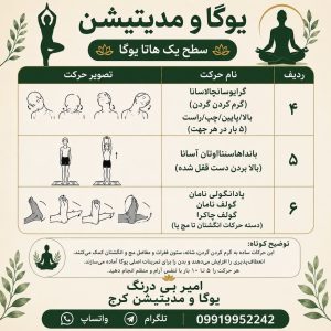 آموزش بانداهاستااوتان آسانا | بالا بردن دست قفل شده | هاتا یوگا سطح یک در کرج