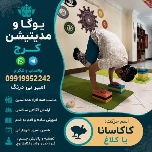 آموزش کاکاسانا (آسانای کلاغ) | یوگا و مدیتیشن در کرج